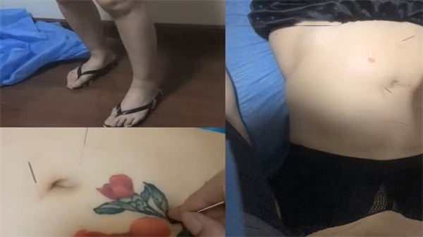 SPA老中医骚保健性爱理疗师针灸保养精油全身按摩扣逼.